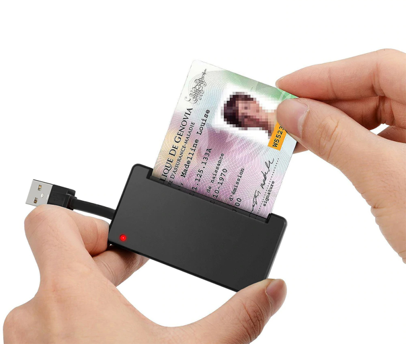 Se SmartCard og SIM-kortlæser USB Rocketek hos Alabazar